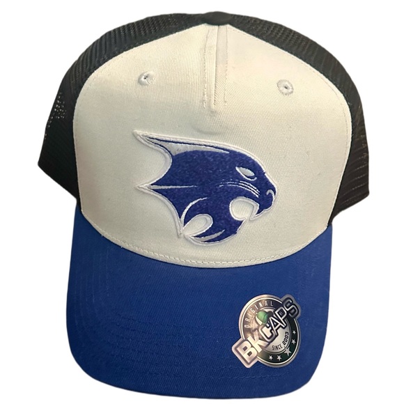 Fuzzy Bobcat Chenille Patch Trucker Hats (Various Styles) - Picture 10 of 13